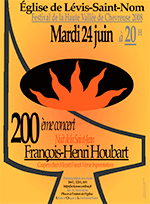 Affiche du concert