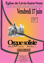 Affiche du concert