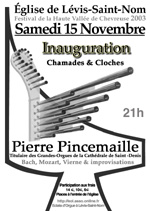 Affiche du concert