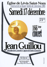 Affiche du concert