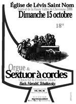 Affiche du concert