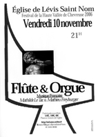 Affiche du concert