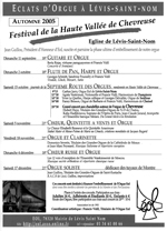 Affiche du programme !